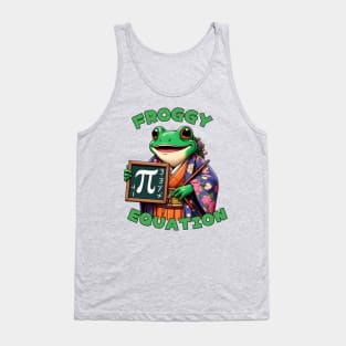 Pi day frog Tank Top